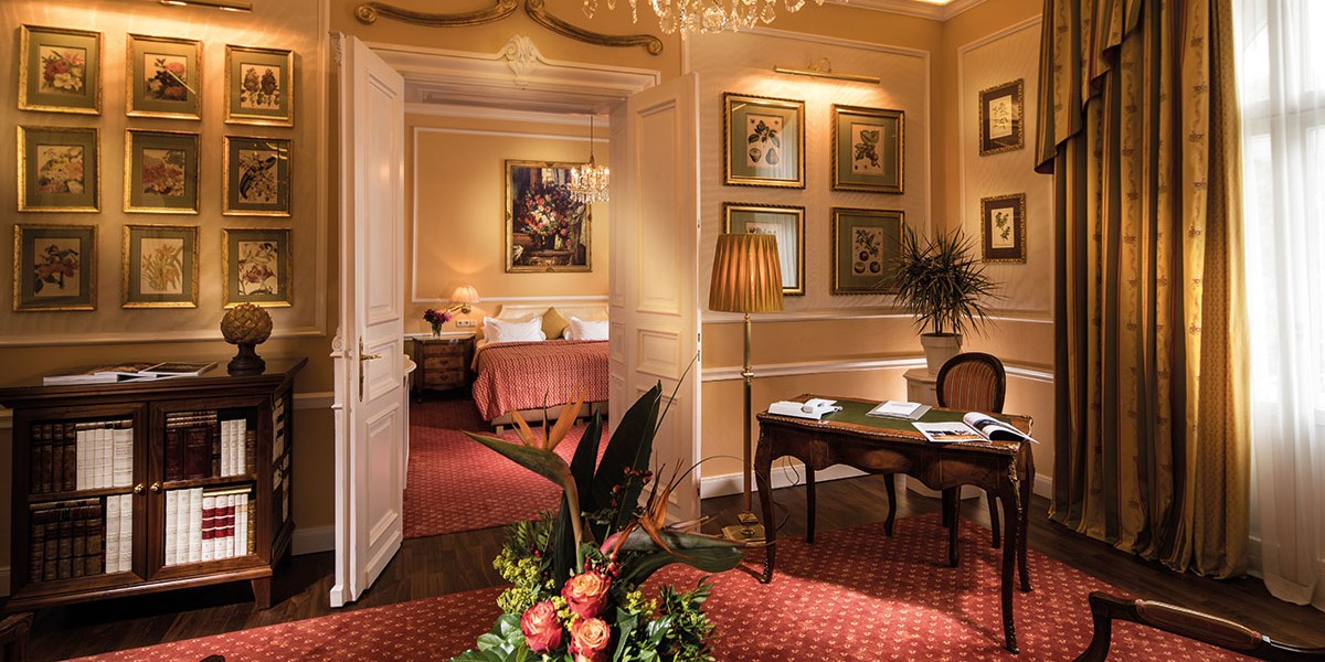 Deluxe Suite mit modernem Komfort, stilvoller Eleganz