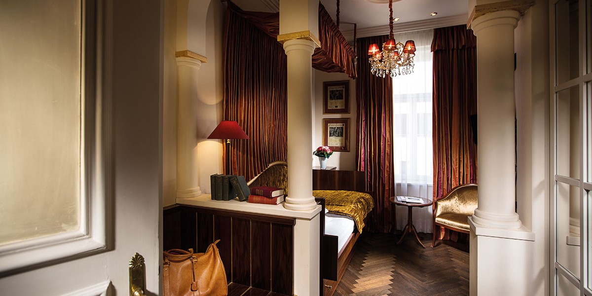 Einbettzimmer im Hotel Bristol, Stadt Salzburg