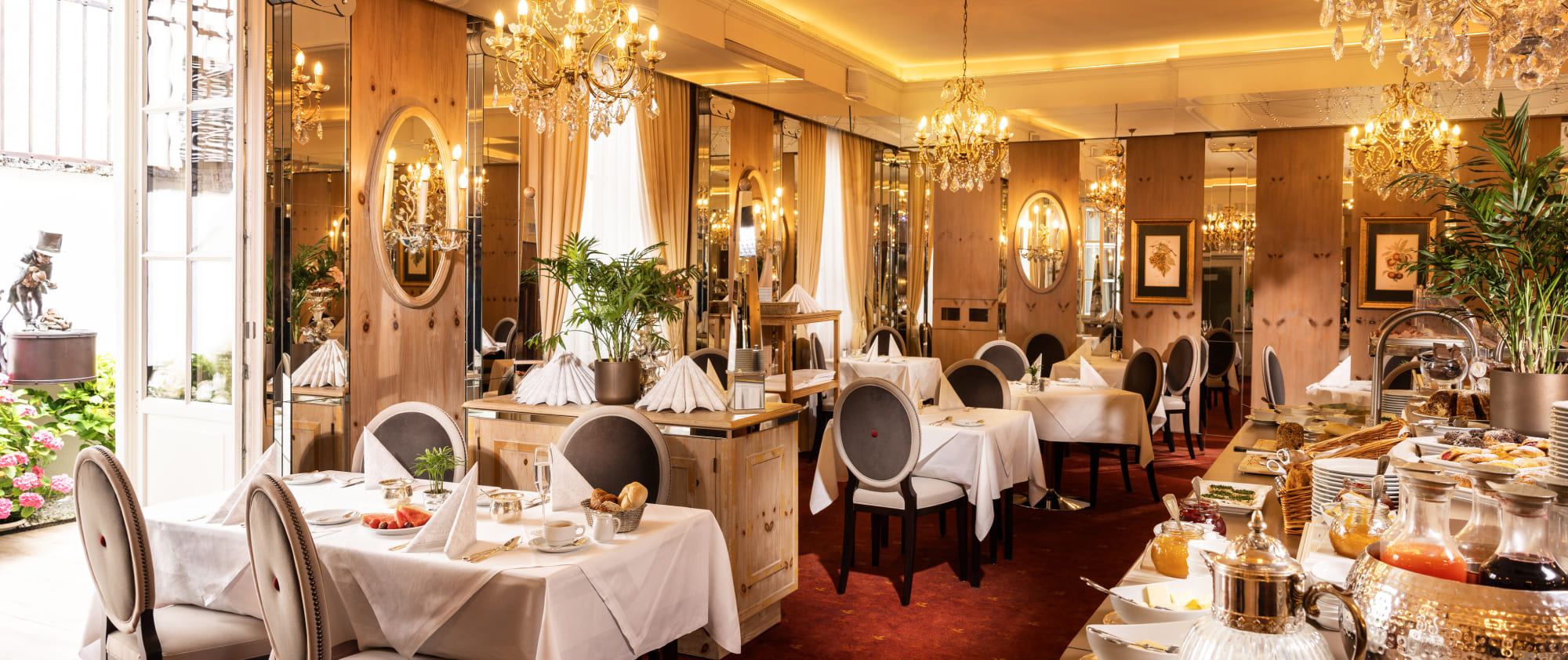 Frühstück Hotel Bristol - pochiertes Ei