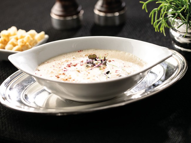 Delicious cream soup