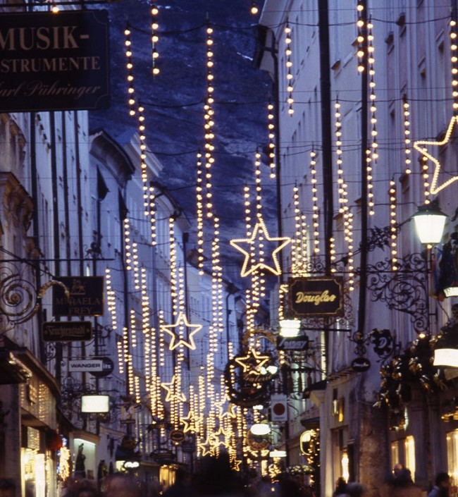 Christmas in the city of Salzburg