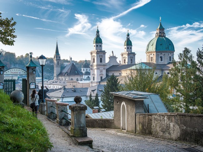 View of the city of Salzburg