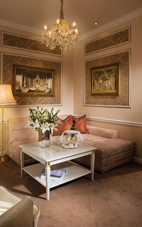 Suite at the Hôtel Bristol