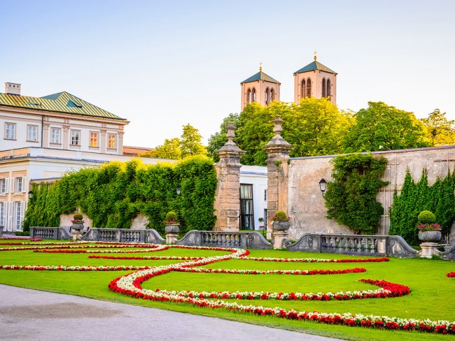 Sehenswürdigkeit in Salzburg - der Mirabellgarten