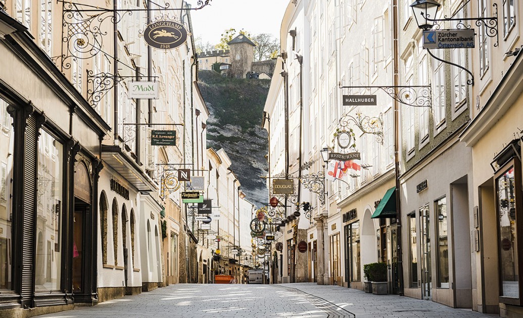 Getreidegasse Salzburg © SalzburgerLand Tourismus